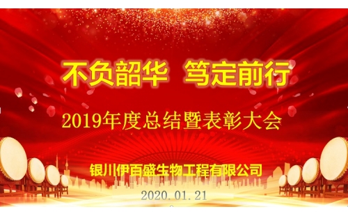 “不負韶華，篤定前行”2019總結(jié)表彰暨新春年會圓滿成功！